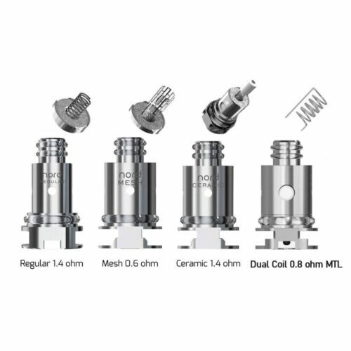 Tipos de resistencias Smok Nord