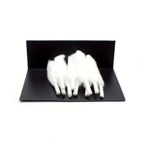 Algodón organico para RDA shoelace cotton