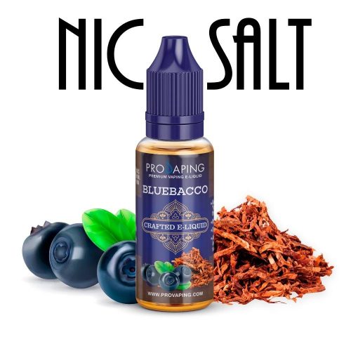 Bluebacco Nic salt eliquid provaping