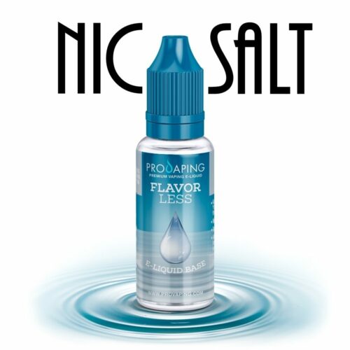 flavorless nic salt eliquid provaping