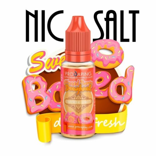 Glazed Berry Doughnut Nic Salt e-liquid Provaping
