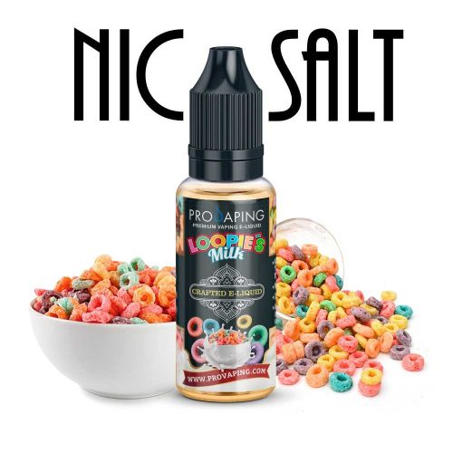 Loopies Milk Nic Salt Provaping eliquid