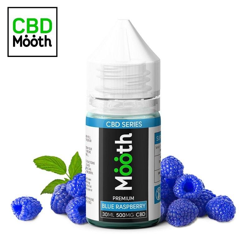 Eliquid cbd 500mg sabor Frambuesa Azul