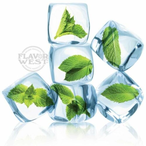 Saborizante concentrado para vapear e-liquid extreme ice de flavor west menta extrema