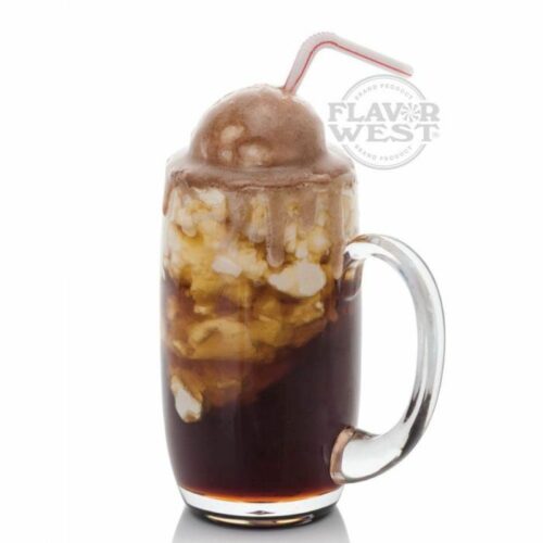 Saborizante concentrado root beer float de flavor west para e-liquid