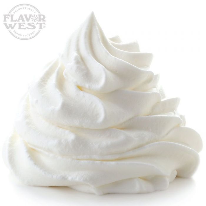 Saborizante concentrado Whipped cream para vapear de flavorwest