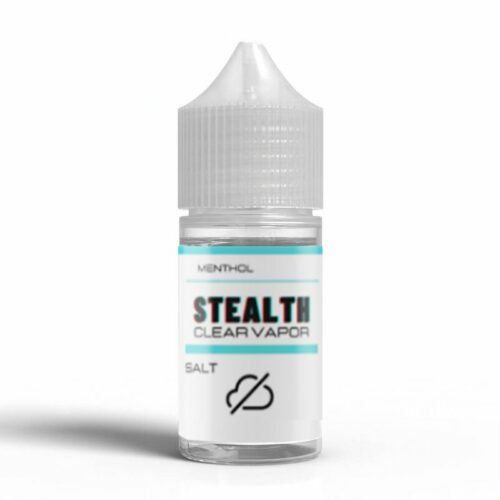Menthol Stealth clear vapor e-liquid