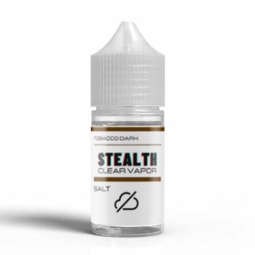 Dark tobacco Stealth clear vapor eliquid