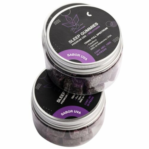 Gomitas para dormir de CBD con melatonina sleep gummies de Be Canna Mexico